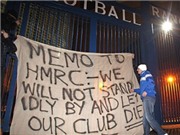 Bóng đá anh, ngoại hạng anh, lịch thi đấu euro 2012, Đội bóng hàng đầu Scotland xin bảo hộ phá sản